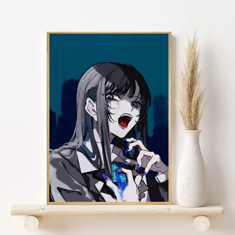 Плакат певицы Ado HD арт липкий на стену водонепроницаемый для дома гостиной спальни бара эстетичное украшение