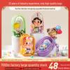 Pop Mart 3D Transparent Baby Bag Storage with Dopamine Color