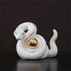 Zodiac Snake Figurine Snake 2025 White Snake Entrance Lucky Charm Snake Snake Zodiac Figurine Increase Luck Feng Shui Goods Luck Luck Fortune Fortune