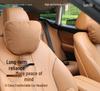 Подушка для подголовника и шеи из замши DuPont Cotton для Tesla и Mercedes-Benz S-Class/Maybach