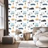 Comic Vehicles Wallpaper for Living Room and Bedroom 50x1000