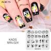 MIN 024 Child and Number Image Nail Stamping Plates Template Manicure Tools Nail Art Image Stamp