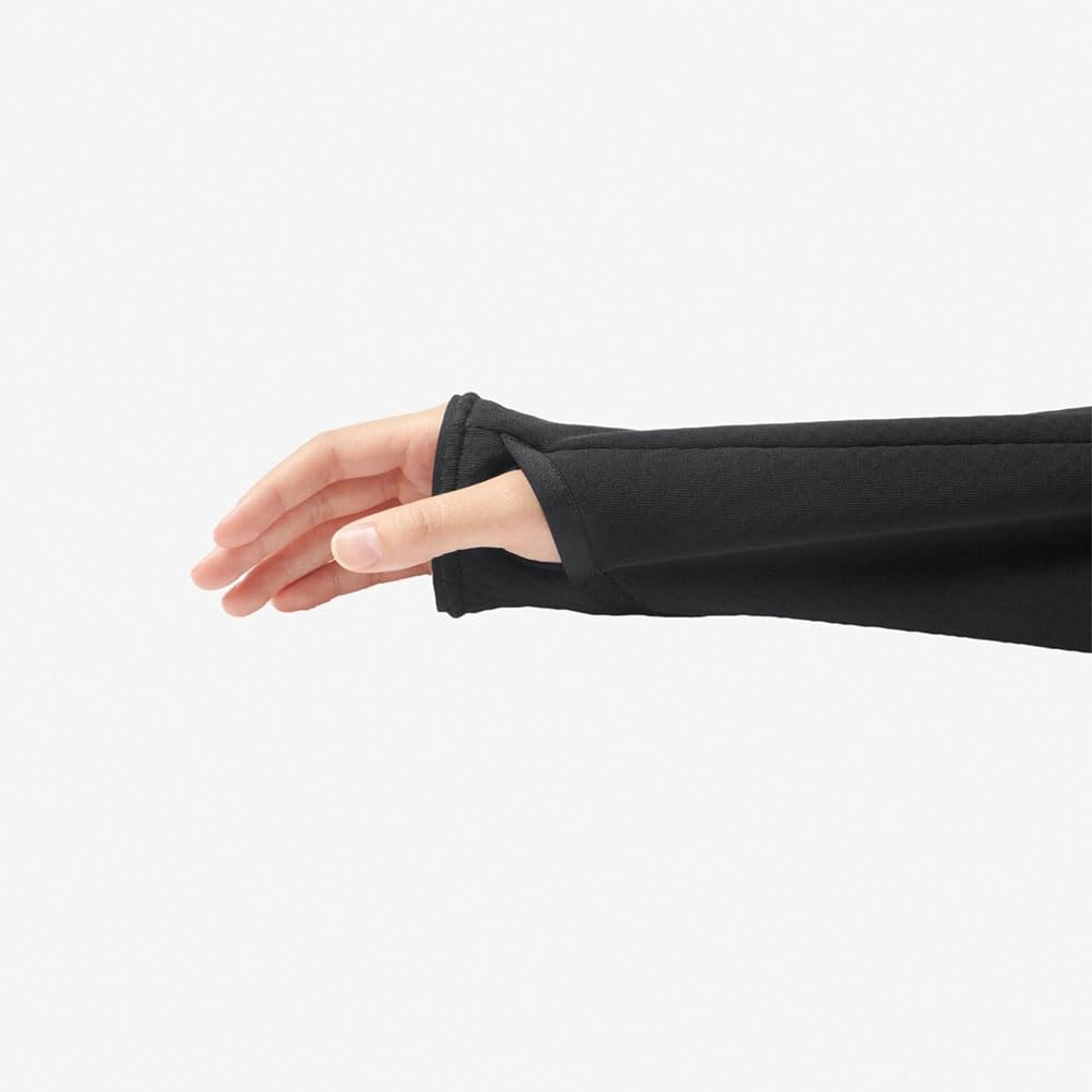 North Curl Side Grid Hoodie Unisex Теплый дышащий Быстросохнущий Черный WS [The Face]