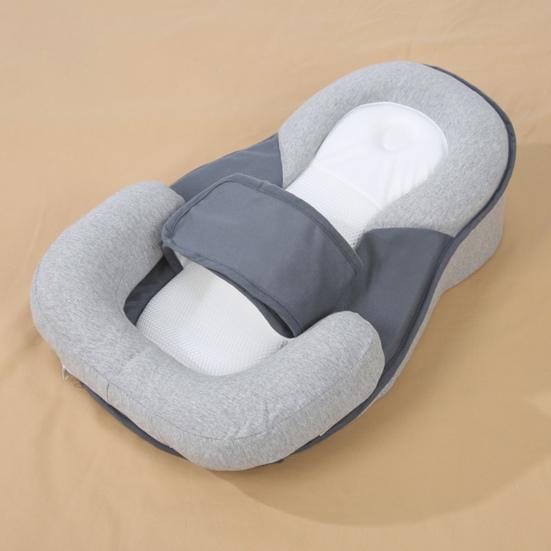 Anti Roll Newborn Baby Bed 15 Degree Incline Angle for Acid Reflux Vomiting Anti-vomiting Slope Pad Bassinet Wedge Baby Snuggle Bed