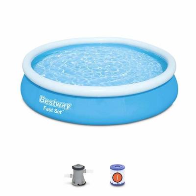 Надувной бассейн BESTWAY - Fast Set - 366 x 76 см - Круглый (Поставляется с фильтрующим насосом)