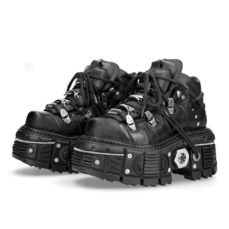 Leather Shoes Shoes Shoes Punk Shoes Platform