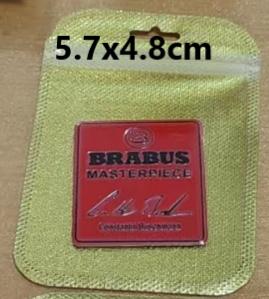 Передний капот Задний багажник Значок Наклейка Для Brabus w212 w204 G700 w463 w464 w221 w213 w206 GLC GLE w176 w177 GLS G800 smart