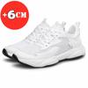 Мужская обувь для увеличения роста Мужские модные кроссовки Обувь-лифт Повседневная удобная Белая Черная Спортивная обувь Стелька Обувь выше на 6 см