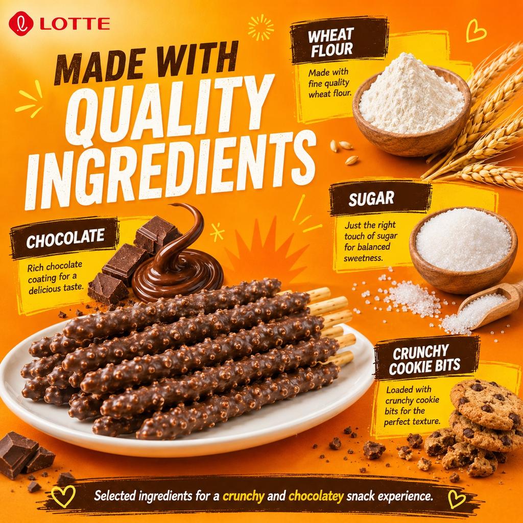 Lotte Пеперо Хрустящие Шоколадные Бисквитные Палочки 39г Версия Мальчиковой Группы Случайная Отправка