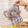 Elephant Mouse Wrist Rest Bear Plush Companion Doll Kawaii Soothing Bean Bag  Healing Pinch Decor