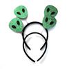 Adult Teens Bouncing Sequins Alien Shape Headband Hair Hoop Makeup Live Broadcast Cosplay Party Headpieces