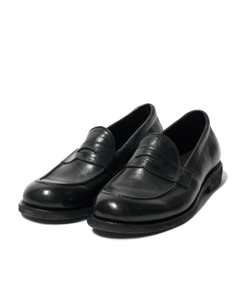 Partimento Reworks Horsehide Penny Loafer_Black
