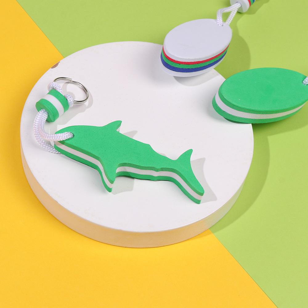 Rowing Inflatable Boats Pool Parts Key Pendant Water Floating Keychain Sailing Fishing Keyring