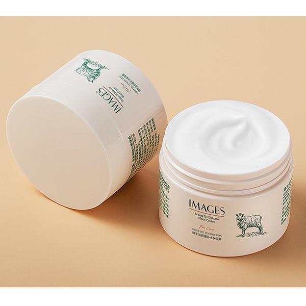 Ланолиновый нежный увлажняющий крем Освежающий увлажняющий ланолиновый крем для лица для нежного питания