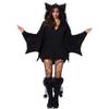 Новый женский комбинезон с летучей мышью на Хэллоуин для взрослых, наряд для Хэллоуина, маскарадный костюм, костюм для косплея животных (Только ромпер)