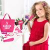 17Pcs/Set Children's Hair Salon Toy Set Fun Realistic Play House Hair Tools for Little Girls Accessories