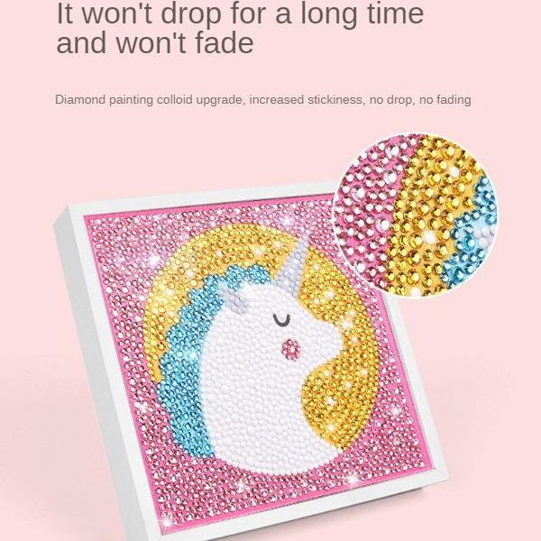 DIY Детская алмазная живопись Размер Алмазная картина 5D Алмазная картина Детская игрушка-головоломка Прилипающая алмазная живопись