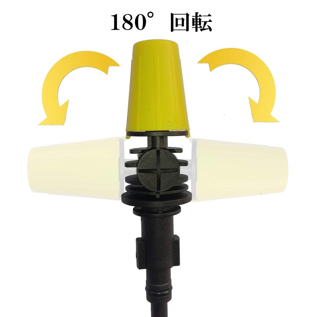 <HOTEISON> Насадка для мойки высокого давления Ryobi Гибкое вращение на 360°/Направление струи можно регулировать по желанию!