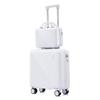 Женский чемодан, 18-дюймовый небольшой портативный посадочный бокс с паролем, универсальный дорожный чемодан на колесиках, тележка для багажа