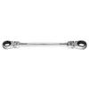 TONE Double Head Ratchet Box Wrench Width Across Flats 17 X 19 Mm RMFW-1719