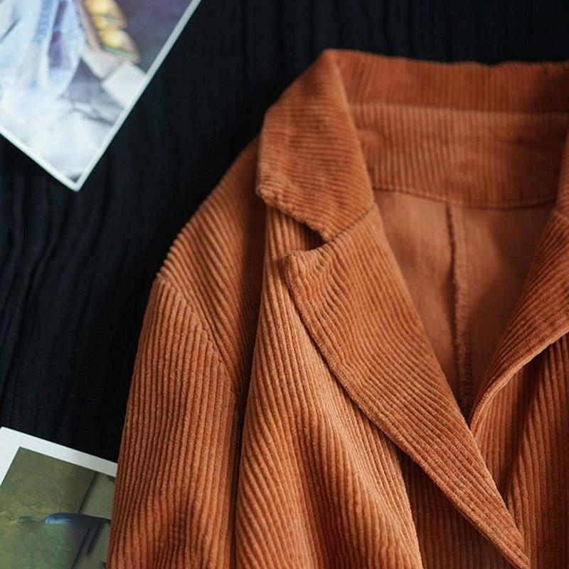 Пиджак для женщин, повседневная верхняя одежда, однотонная майка с длинным рукавом, свободная куртка на пуговицах, кардиган, топы