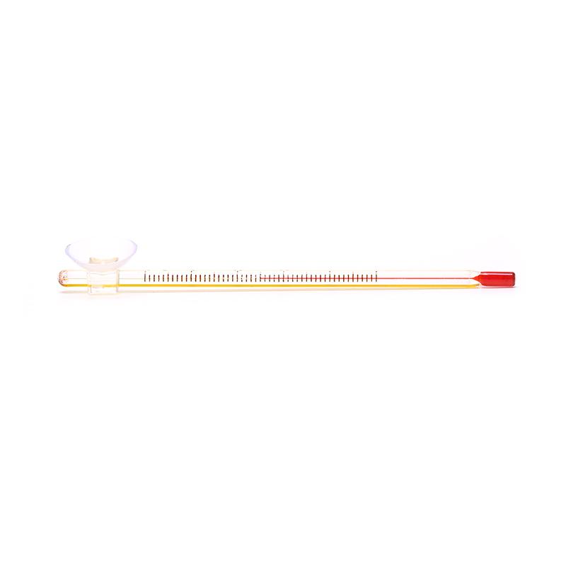 15Cm Hydrometer Aquarium Thermometer Submersible Glass Thermometer With Suction