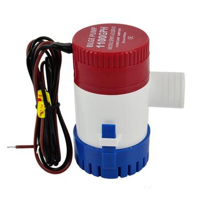 Погружной трюмный насос 12V Погружной трюмный водяной насос для рыбацкой лодки 1100gph