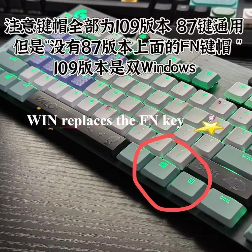 Suitable for Logitech G913 Mechanical Keyboard DIY Keycaps G913TKL G915 G813 G815 Translucent Keycaps