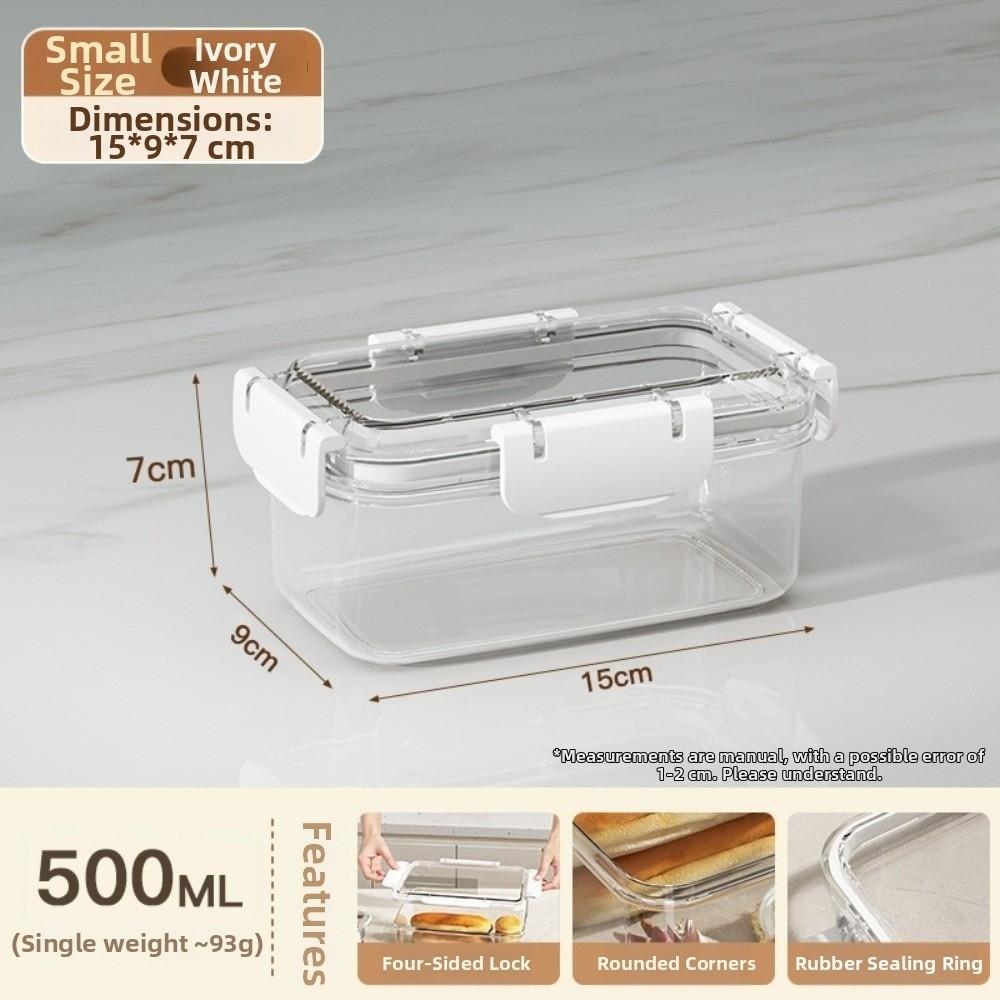 with Lid Food Storage Container Transparent Sealed Lunch Box Food Preservation