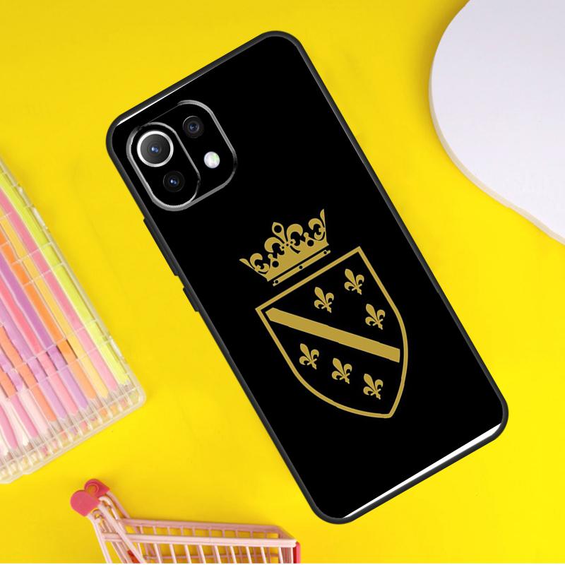 Обложка для паспорта Боснии и Герцеговины Для Xiaomi 14 Ultra 13 11T 12T 13T 14T Pro POCO X6 X7 Pro X3 X5 F3 F5 F6 M6 Pro Чехол
