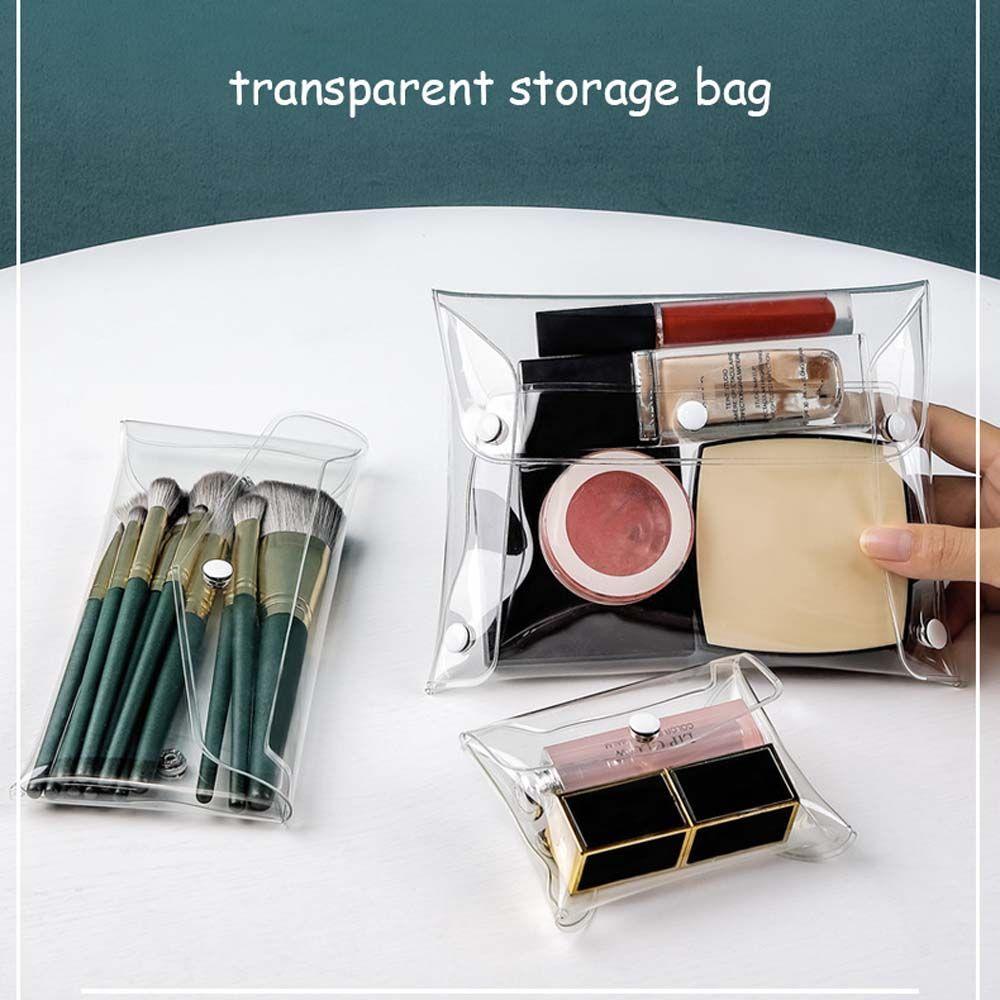 Case PVC Large Capacity Transparent Cosmetic Bag Storage Toiletry Bag Makeup Bags Cosmetic Cases