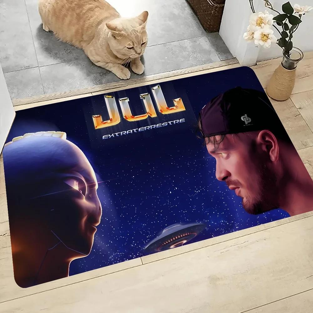 Рэпер J-JuL C'est Pas Des Lol Коврик для пола Мягкий противоскользящий ковер для ванной комнаты спальни Стильный приветственный коврик Машинная стирка