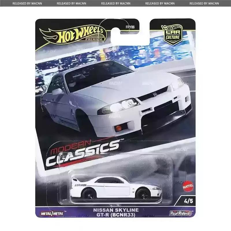 Оригинальный Hot Wheels Премиум Car Culture Modern Classic Литой 1/64 сплав модель машина Nissan skyline gtr sileighty benz subaru