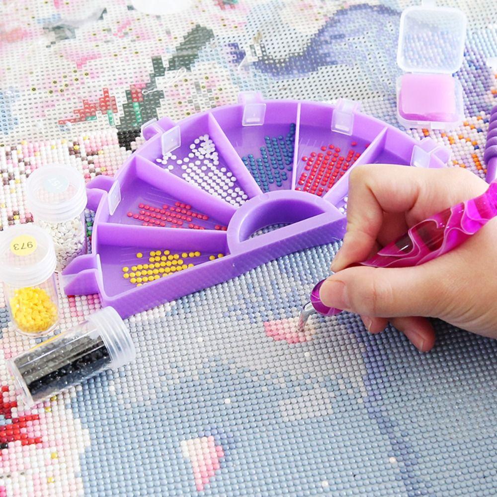 Палитра Клей Глина Бисероплетение Пластины Наборы для Алмазной Живописи Инструменты Для Вышивки Крестом Алмазная Живопись Ручка