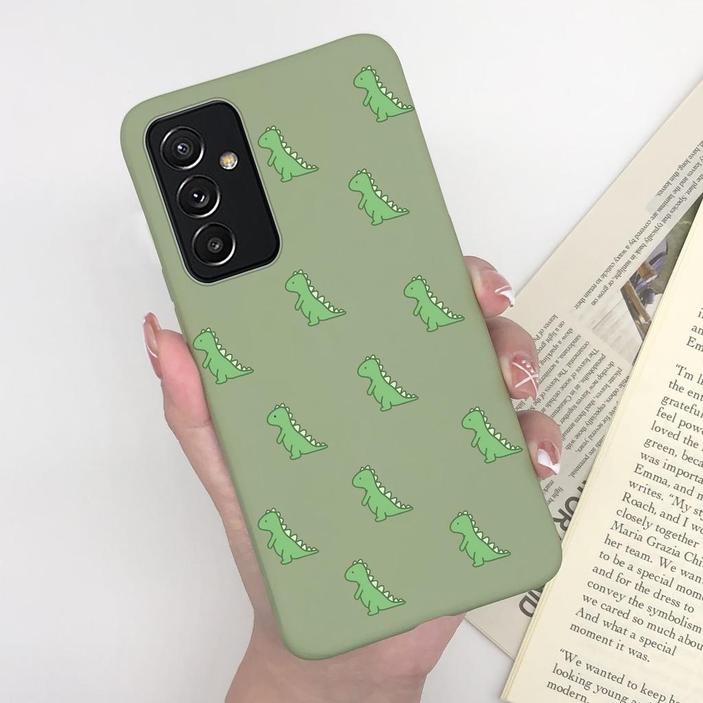 For Samsung A82 Phone Case Butterfly Lavender Matte Cover For Samsung Galaxy A82 A 82 Funda Soft Silicone Shockproof Bumper Capa