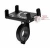 Universal Motorcycle Phone Holder 90° Rotation  Mobile Cell Aluminum Alloy Riding Stand Bracket Bicycle Antislip Clip Holder