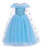 Girls Frozen Elsa Princess Dress Halloween Costume Christm