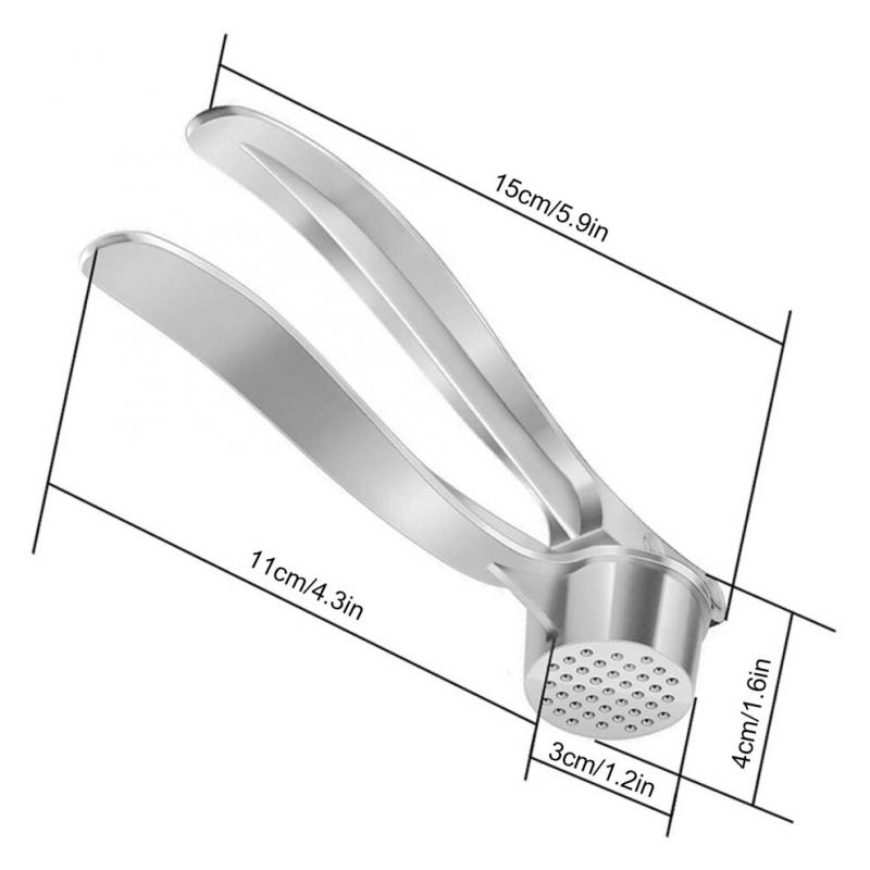 Garlic Press Crusher Handheld Ginger Mincer Tools