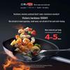 Sanhe Titanium Non-Stick Stir-Fry Wok with Standing Lid