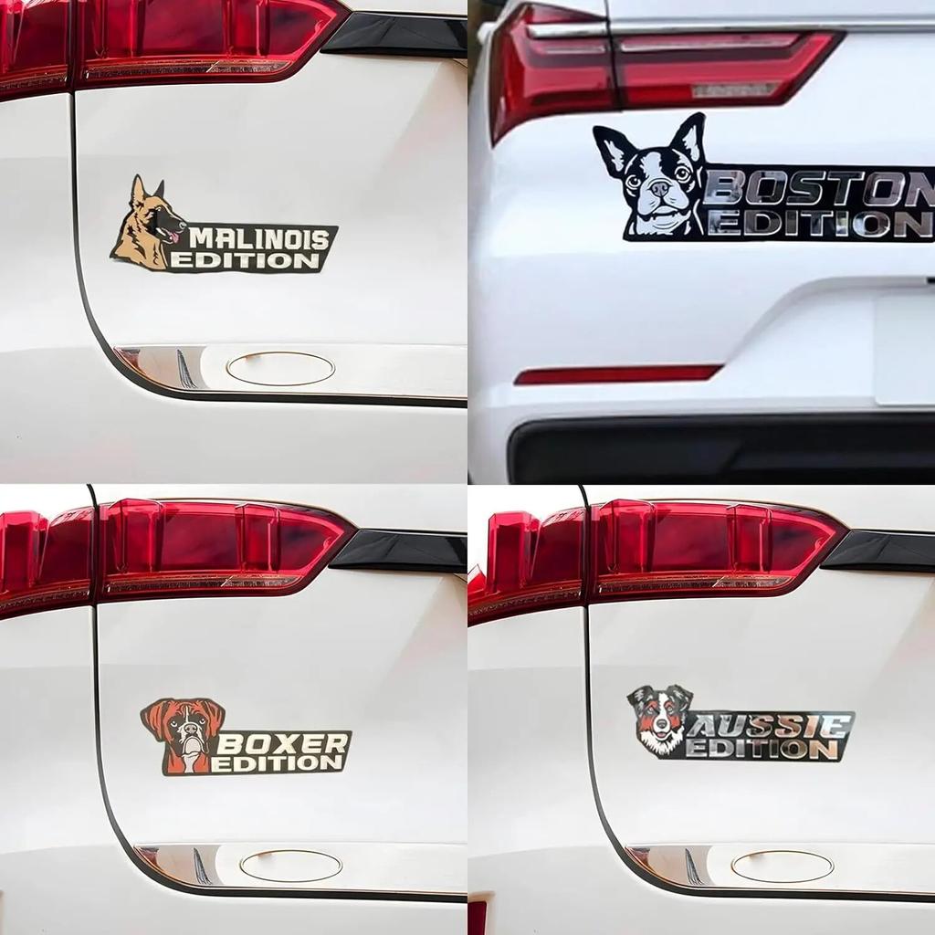 Автомобильный значок собаки, автомобильная эмблема, автомобильные значки Dog Edition, 3D значок собаки, эмблема грузовика с рейтингом, акриловые автомобильные значки для собак, наклейки, наклейки