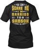 Футболка "Замужем за Самсоном" Thing S T-Shirt Сделано в США Размеры до 5XL