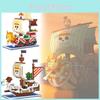 Going One Piece Merry Thousand Sunny Ship Model Children Building Blocks Toy