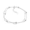 Silver Bracelet Without Stones, Product Weight 1.94 G (2197027)