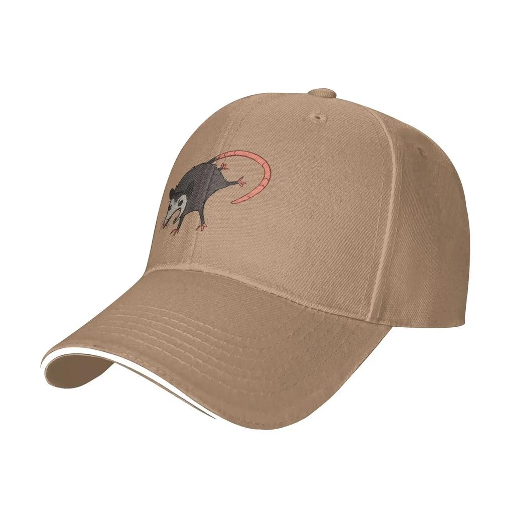 Cartonish opossum screaming Mouse Cap Fashion Casual Baseball Caps Adjustable Hat Hip Hop Summer Unisex Baseball Hats