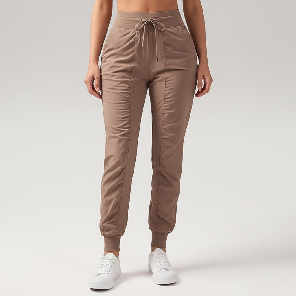 Женские быстросохнущие утягивающие фитнес-штаны гаремы – Свободные, плиссированные, с манжетами, длинные, для бега и повседневной носки