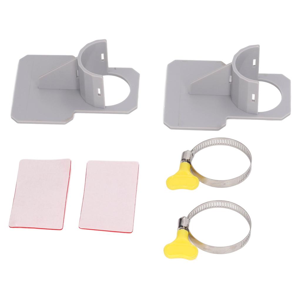 Swimming Pool Pipe Holders Above Ground Swimming Pool Hose Support Brackets with Tape Cable Tie for