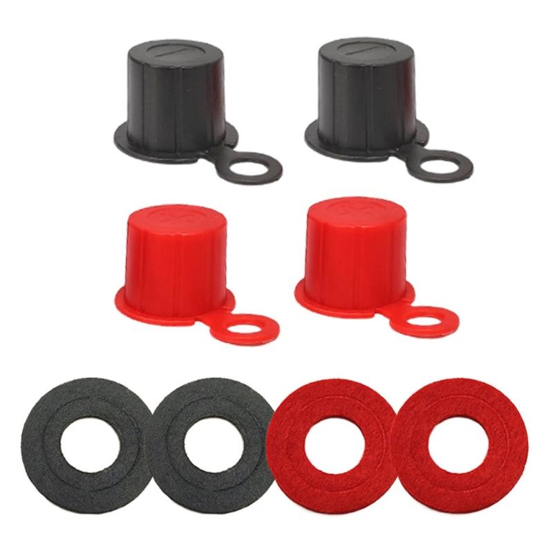 Universal Battery Terminal Insulator Caps Anti Leakage Corrosion Protection Battery Covers set for Various Vehicles