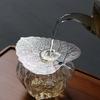 Leaf Shaped Tea Strainer Stainless Steel Filter Mesh Infuser for Loose Leaf Tea Decorative Kitchen Gift for Tea Lovers
