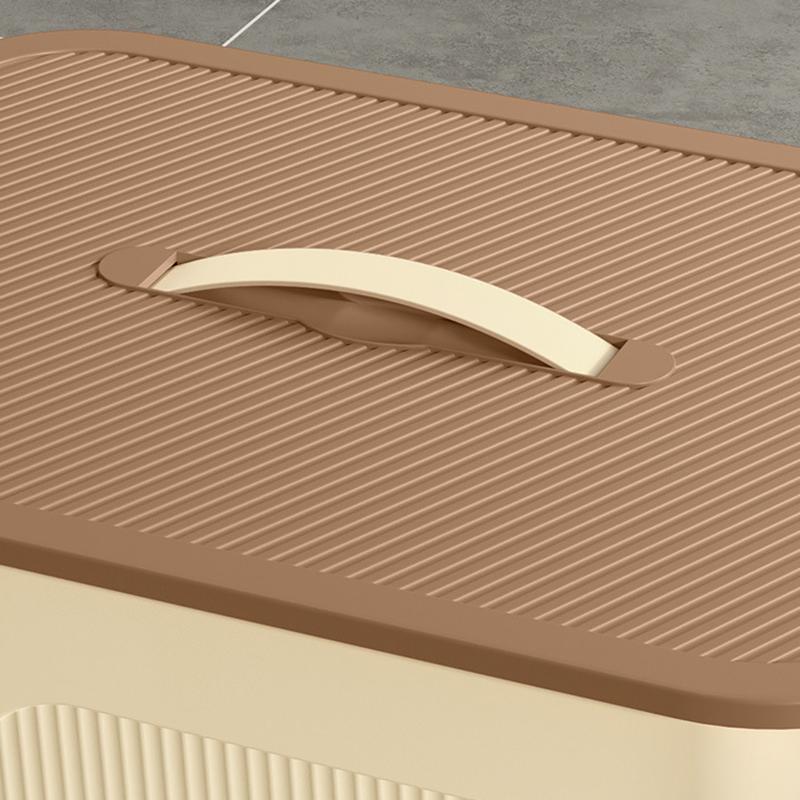 3Colors Portable Storage Box 6 Sizes Organizer with Lid Plastic Medicine Box Toy Clothes Storage Organizer Snacks Sundry Storage Box