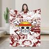 Japanese Adventure One Anime Piece-e Super Soft Blanket  Girls Boys Plush Bedding Couch Bed Flannel Bedspread Sofa Bed Cover